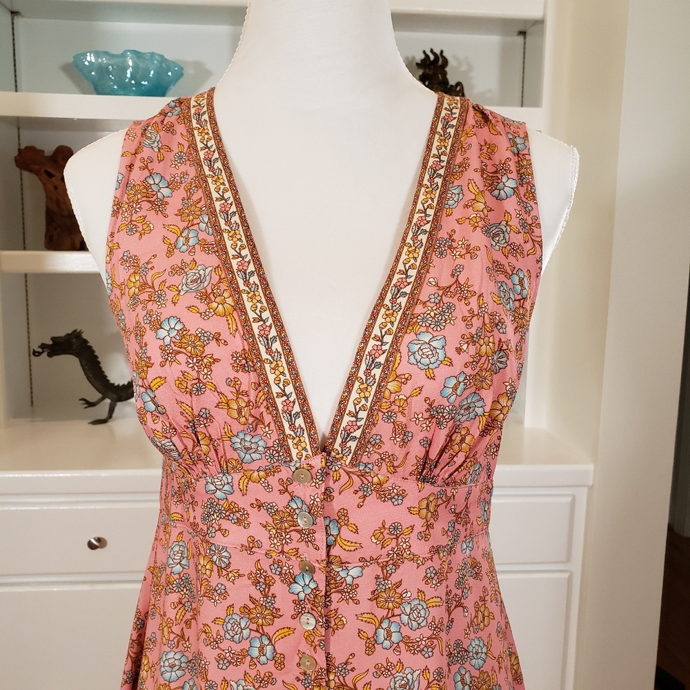 Arnhem Honey Halter Top Playdress Mini Dress - Picture 6 of 16